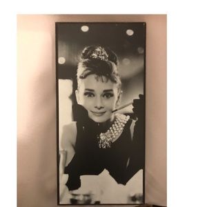 Vintage photo of Audrey Hepburn